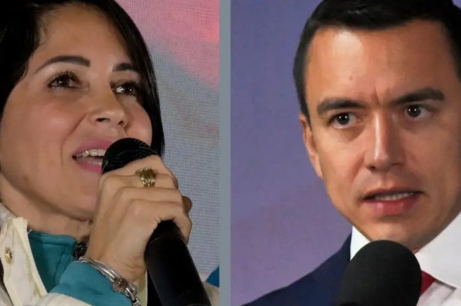 Ecuador: Luisa González y Daniel Noboa apuntan a segunda vuelta