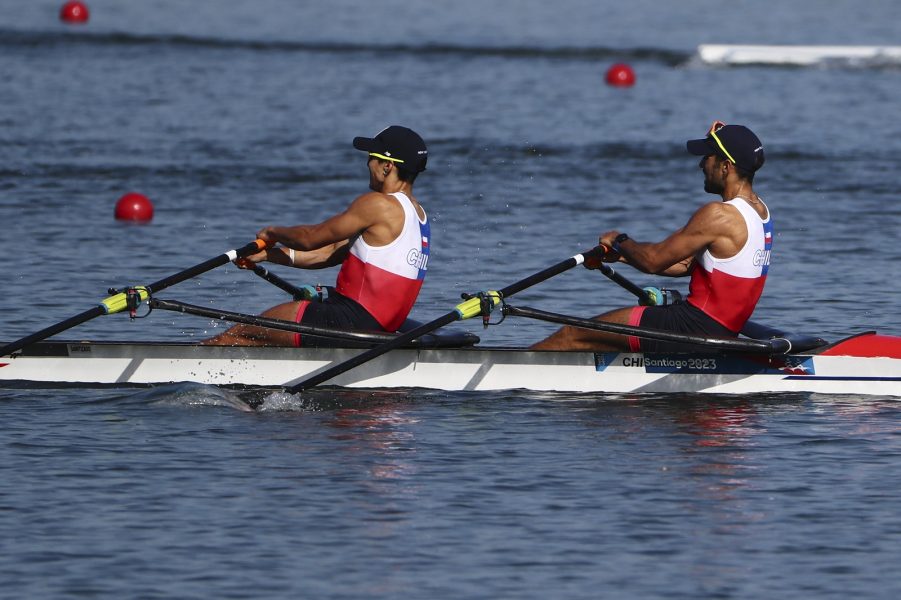 Santiago 2023: Chile obtiene plata en el doble par de remos cortos peso ligero masculino