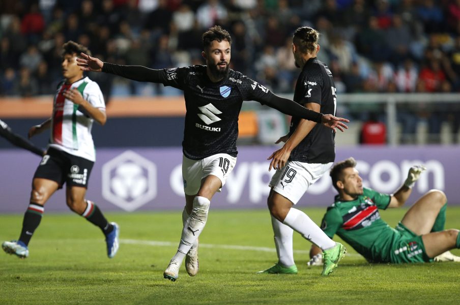 Desastre en Rancagua: Bolívar goleó a Palestino en su estreno en Copa Libertadores