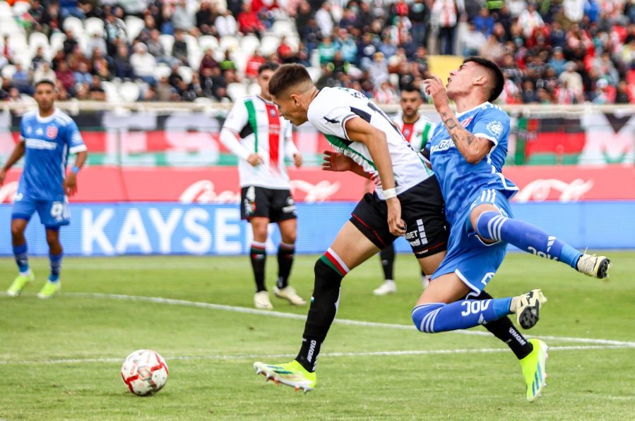 La U choca en La Cisterna frente a Palestino y vuelve a enredar puntos